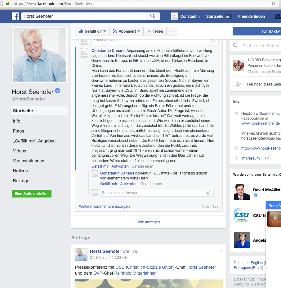 diskuss CSU facebook Seehofer 2017-04-01 um 10.05.13